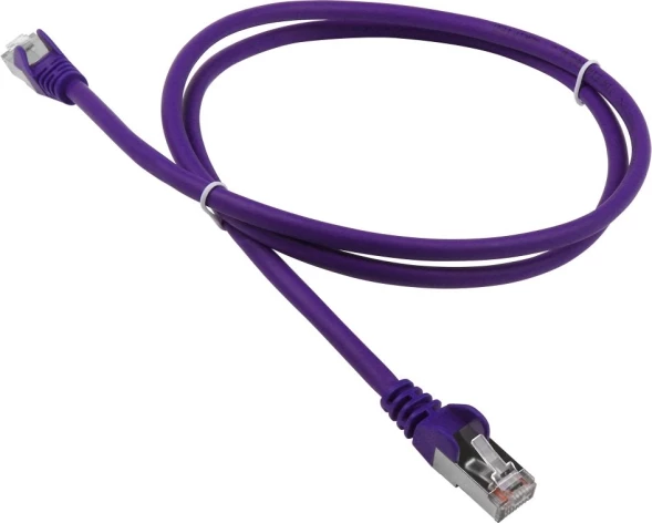 Патч-корд Lanmaster LAN-PC45/U5E-2.0-VI UTP RJ-45 вил.-вилка RJ-45 кат.5E 2м фиолетовый LSZH (уп.:1шт)