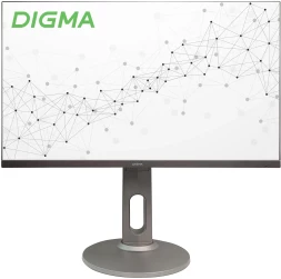 Монитор Digma 27&amp;quot; Progress 27P705Q черный IPS LED 5ms 16:9 HDMI M/M матовая HAS 300cd 178гр/178гр 2560x1440 75Hz FreeSync DP 2K USB 6.1кг