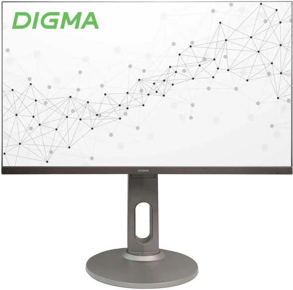 Монитор Digma 27&amp;quot; Progress 27P705Q черный IPS LED 5ms 16:9 HDMI M/M матовая HAS 300cd 178гр/178гр 2560x1440 75Hz FreeSync DP 2K USB 6.1кг