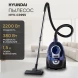 Пылесос Hyundai HYV-C3955 2220Вт фиолетовый/черный