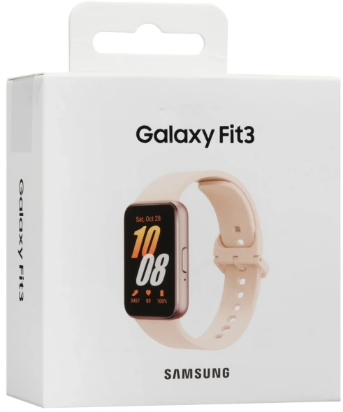 Смарт-часы Samsung Galaxy Fit 3 SM-R390 1.6&amp;quot; AMOLED корп.розовое золото рем.розовое золото (SM-R390NIDAMEA)