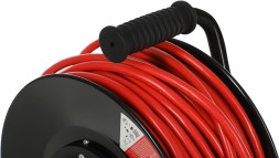 Удлинитель силовой Starwind ST-PSR4.40/G-20 3x2.5кв.мм 4розет. 40м ПВС 20A катушка оранжевый