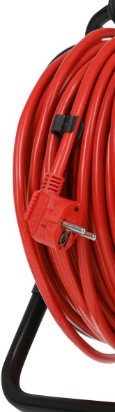 Удлинитель силовой Starwind ST-PSR4.40/G-20 3x2.5кв.мм 4розет. 40м ПВС 20A катушка оранжевый