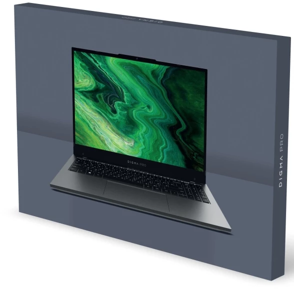 Ноутбук Digma Pro Fortis Core i3 1005G1 16Gb SSD512Gb Intel UHD Graphics 15.6&amp;quot; IPS FHD (1920x1080) Windows 11 Pro grey WiFi BT Cam 4250mAh (DN15P3-ADXW01)