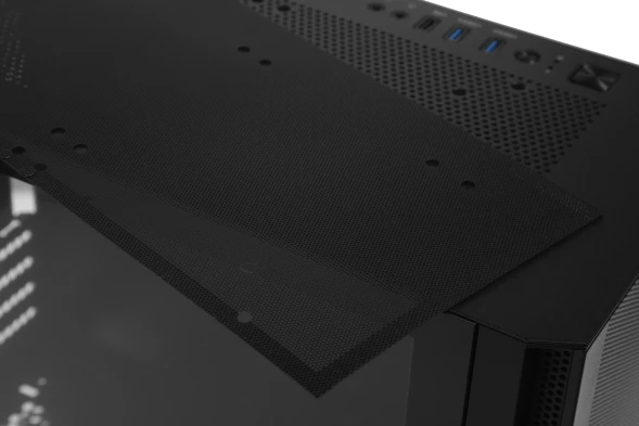 Корпус Montech Air 100 Lite черный без БП mATX 6x120mm 4x140mm 1xUSB2.0 2xUSB3.0 audio bott PSU
