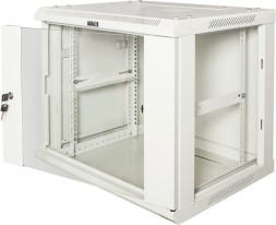 Шкаф коммутационный Lanmaster Pro (TWT-CBWPG-15U-6X8-GY) настенный 15U 600x800мм пер.дв.стекл 60кг серый 700мм 40кг 768мм IP20 металл