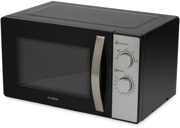 Микроволновая Печь Hyundai HYM-M2025 25л. 900Вт черный/серебристый