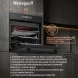 Духовой шкаф Электрический Weissgauff EOM 991 SB Black Edition черный