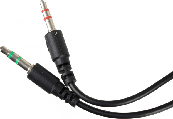 Наушники с микрофоном A4Tech Fstyler FH200i серый/синий 1.8м накладные оголовье (FH200I BLUE)