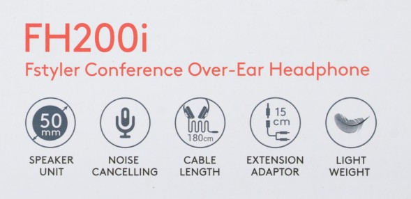 Наушники с микрофоном A4Tech Fstyler FH200i серый/синий 1.8м накладные оголовье (FH200I BLUE)