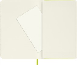 Блокнот Moleskine CLASSIC SOFT QP611C2 Pocket 90x140мм 192стр. линейка мягкая обложка лайм