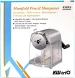 Точилка для карандашей механическая Kw-Trio 30FA Мельница 30FA 1 отверстие металл серебристый