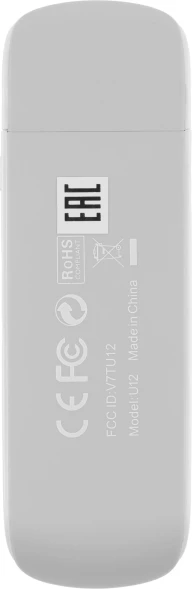 Сетевой адаптер Wi-Fi Tenda U12 USB 3.0 (ант.внутр.) 1ант.