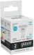 Лампа светодиодная Gauss 7Вт цок.:GU10 рефлек. 220B 4100K св.свеч.бел.нейт. MR16 (упак.:1шт) (13627)