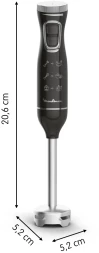 Блендер погружной Moulinex DD5R38F0 600Вт черный
