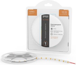 Лента светодиод. Gauss Basic 5м (BT005)