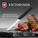 Нож кухонный Victorinox Swiss Modern (6.9003.10) стальной универсальный для чистки овощей и фруктов лезв.100мм прямая заточка черный