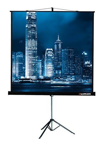 Экран на треноге Lumien 109&amp;quot; 203x203см Master View LMV-100109 1:1 напольный рулонный