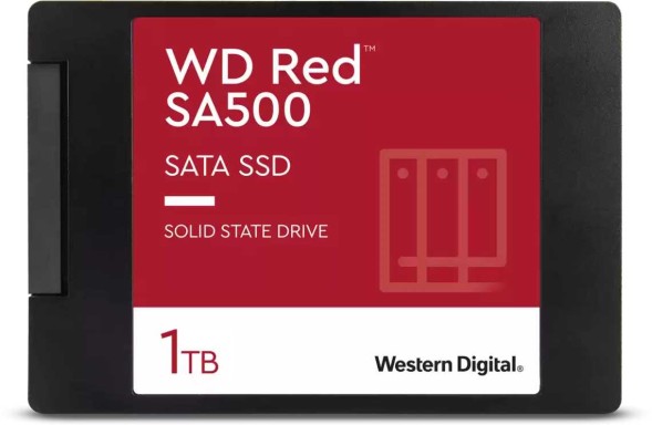 Накопитель SSD WD SATA-III 1TB WDS100T1R0A Red SA500 2.5&amp;quot;
