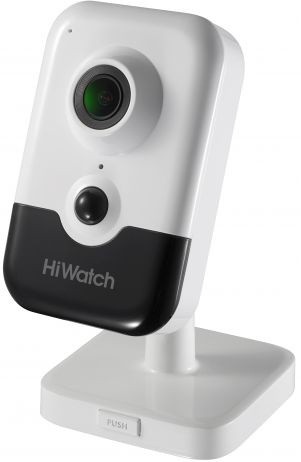 Камера видеонаблюдения IP HiWatch DS-I214(B)(2.0mm) Wi-Fi 2-2мм цв. корп.:белый