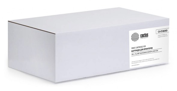 Картридж лазерный Cactus CS-CF283XD черный двойная упак. (2200стр.) для HP LJ Pro M225dn/M201/M202