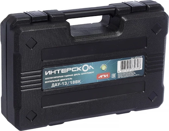 Шуруповерт Интерскол ДАУ-13/18ВК аккум. патрон:быстрозажимной