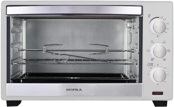 Электропечь Supra MTS-3505 35 л 1850 Вт белая механическое управление с вертелом