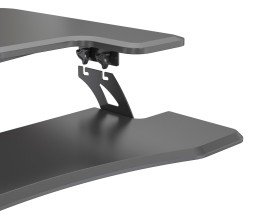 Стол для ноутбука Cactus VM-FDE103 столешница МДФ черный 91.5x56x123см (CS-FDE103BBK)