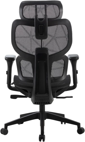 Кресло Cactus CS-MC555-BK черный сетка с подголов. крестов. пластик пластик черный