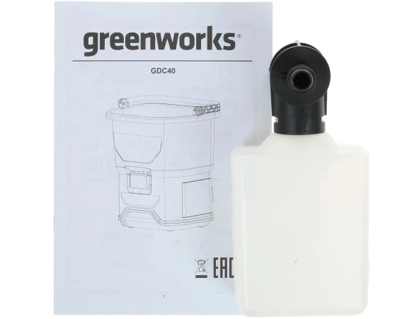 Минимойка Greenworks GDC40 1300Вт (5104507)