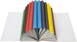 Бумага цветная Silwerhof одност. 16л. 8цв. A4 Монстрики 50г/м2 обл.бум.офсет скрепка