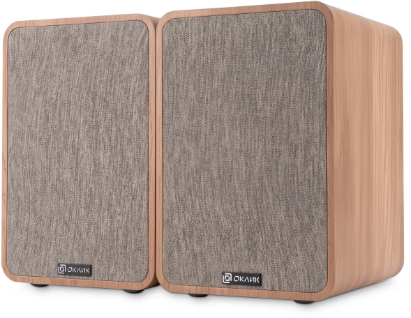 Колонки Оклик OK-417A 2.0 св.дерево 40Вт BT