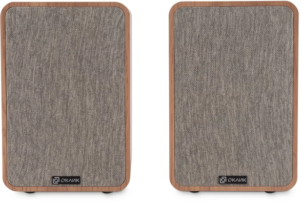 Колонки Оклик OK-417A 2.0 св.дерево 40Вт BT
