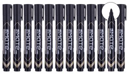 Маркер перманентный Deli EU10220 Mate круглый пиш. наконечник 1.5мм черный