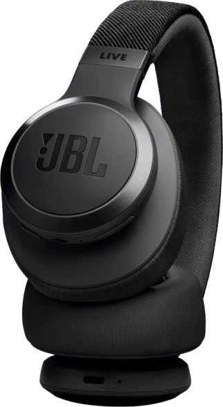 Гарнитура накладные JBL Live 770NC черный беспроводные bluetooth оголовье (JBLLIVE770NCBLK)