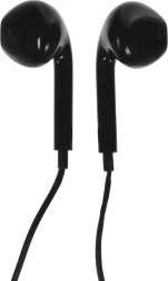 Гарнитура вкладыши Hoco M55 1.2м черный проводные в ушной раковине