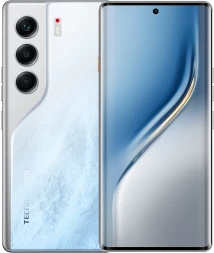 Смартфон Tecno Camon 40 Pro 5G 256Gb 12Gb белый ледяной моноблок 3G 4G 2Sim 6.78&amp;quot; 1080x2436 Android 15 50Mpix 802.11 a/b/g/n/ac/ax NFC GPS GSM900/1800 GSM1900 Protect FM