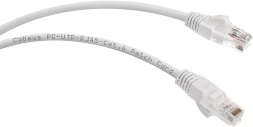 Патч-корд Cabeus PC-UTP-RJ45-CAT.6-3M-WH-LSZH U/UTP RJ-45 вил.-вилка RJ-45 кат.6 3м белый LSZH