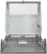 Шкаф коммутационный NTSS (NTSS-SOHO5U) настенный 5U 520x140мм пер.дв.стекл несъемн.бок.пан. 80кг белый 11кг 480мм IP20 металл