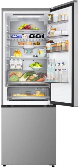 Холодильник LG GC-B640FMBM 2-хкамерн. серебристый инвертер