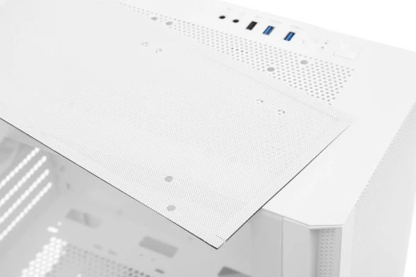 Корпус Montech Air 100 Lite белый без БП mATX 6x120mm 4x140mm 1xUSB2.0 2xUSB3.0 audio bott PSU