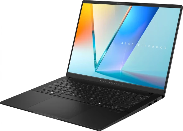 Ноутбук Asus VivoBook S14 S5406SA-QD200 Core Ultra 7 258V 32Gb SSD1Tb Intel Arc 140V 14&amp;quot; OLED WUXGA (1920x1200) без ОС black WiFi BT Cam (90NB15R3-M00CB0)