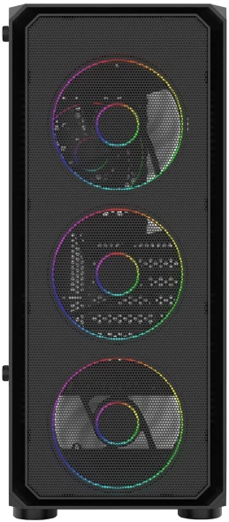 Корпус Bloody CC-126 черный без БП ATX 8x120mm 2xUSB2.0 1xUSB3.0 audio bott PSU