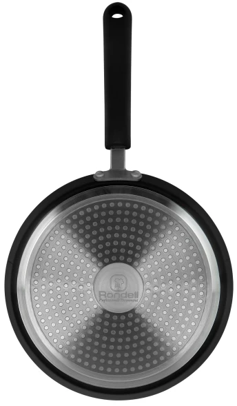 Сковорода блинная Rondell Pancake frypan RDA-1407 круглая 26см покрытие: Xylan Plus ручка несъемная (без крышки) черный