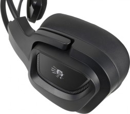 Наушники с микрофоном A4Tech Bloody G575 черный 2м мониторные USB оголовье (G575 USB/ BLACK)