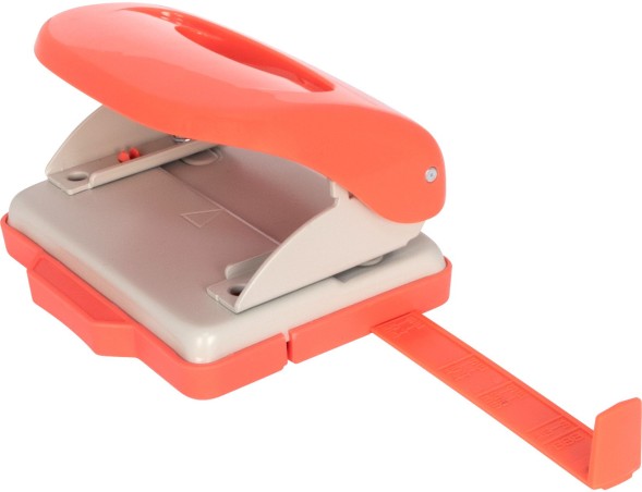 Дырокол Kw-Trio 09652red макс.:16лист. пластик красный отв.:2