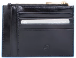 Чехол для кредитных карт Piquadro Blue Square PP6659B2R/N черный натур.кожа