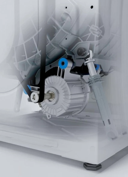 Стиральная машина Gorenje W2NHPI72SCSIRV класс: A загр.фронтальная макс.:7кг белый инвертер