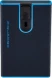 Набор подарочный мужской Piquadro Blue Square CUBOX15B2R/BLU2 ремень/чехол для кредитных карт 125х3.5см синий натур.кожа