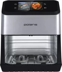 Аэрогриль Polaris PAF 9017DWS 6.5л 1900Вт серебристый